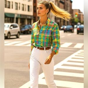 Polo by Ralph Lauren Tropical Button Down Shirt